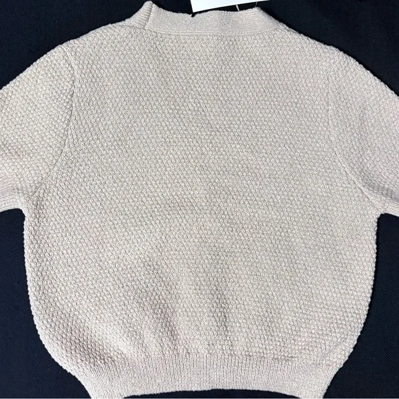 Zara Star Button Textured Knit Cardigan (NWT) - Picture 2 of 5